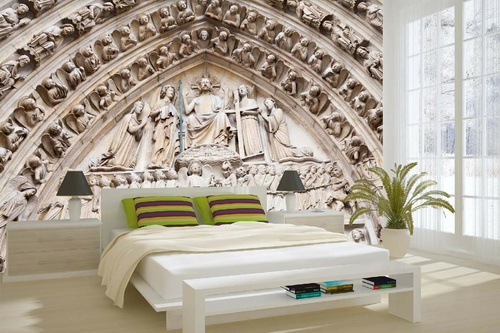 Vlies Fototapete - Notre Dame 375 x 250 cm